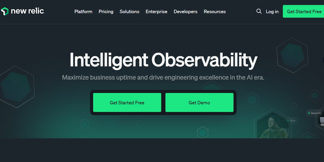 new relic application performance monitoring tool for SaaS companies