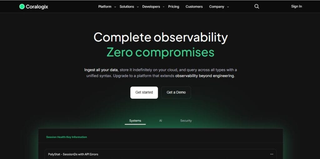 coralogix as azure monitor alternative
