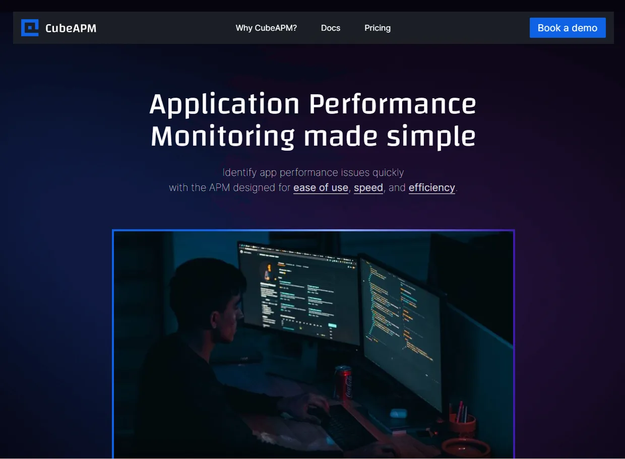 CubeAPM as the best java application monitoring tool