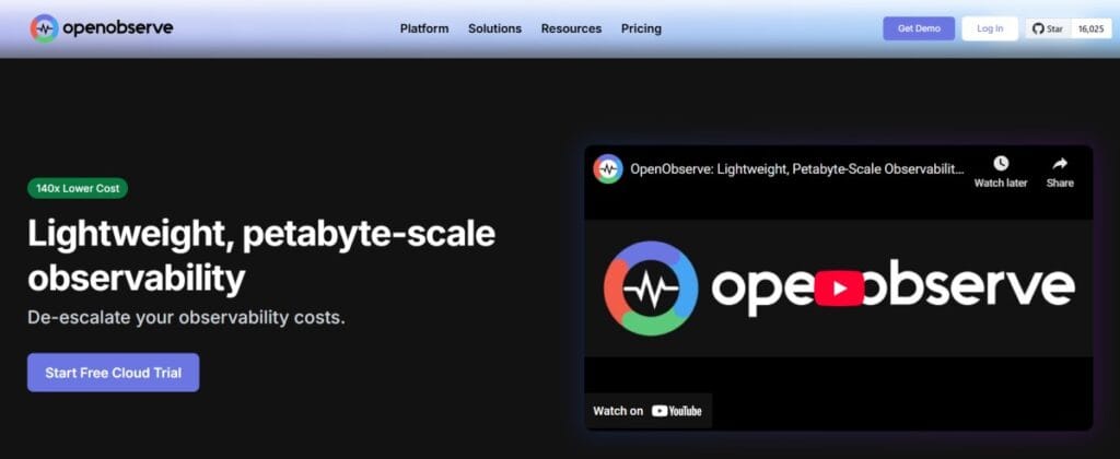 OpenObserve pricing and review