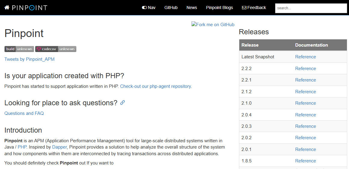 pinpoint-as-spring-boot-apm-tool