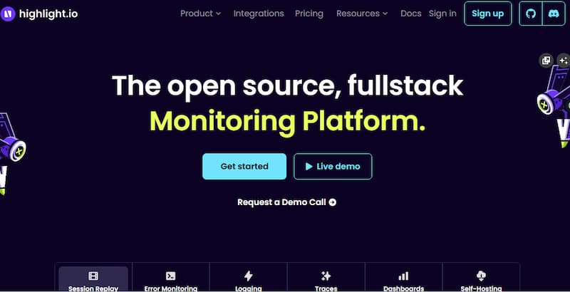 highlight.io alternatives