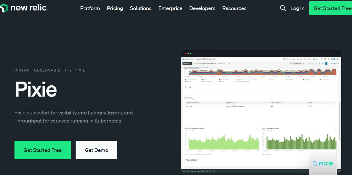 pixie by new relic alternative