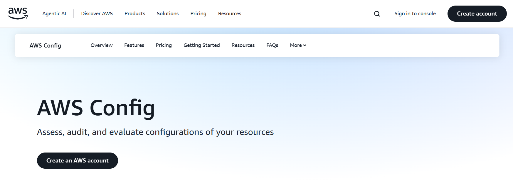 how AWS monitoring happens in AWS Config
