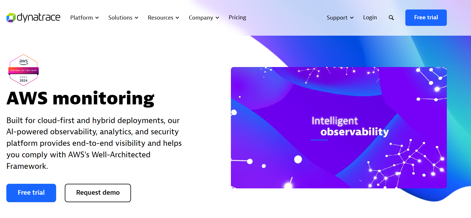 how AWS monitoring happens in Dynatrace