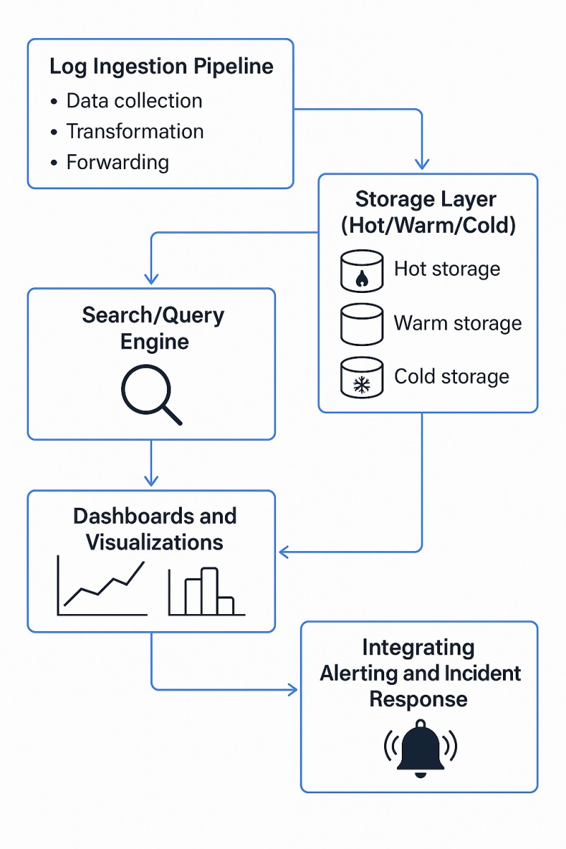 components of a log management