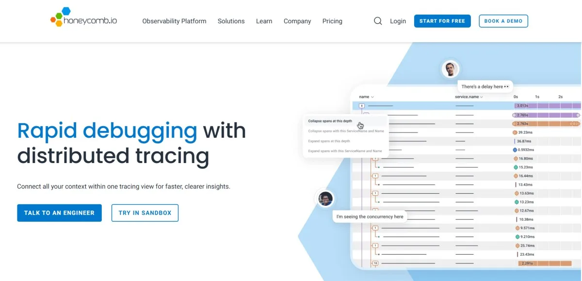 Distributed tracing for Microservices by Honeycomb