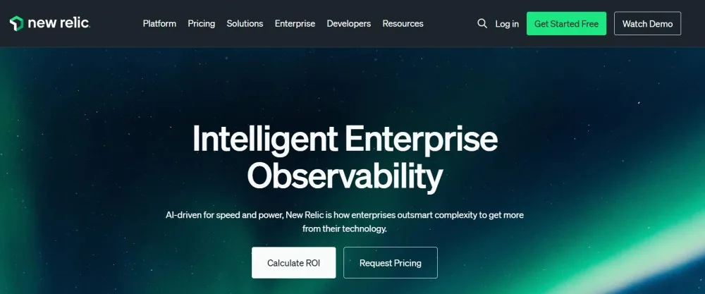 Enterprise monitoring by New Relic