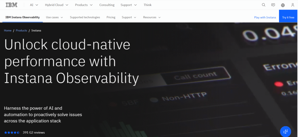 IBM Instana Alternatives: Top competitors in 2025 28 ibm instana sap monitoring tool