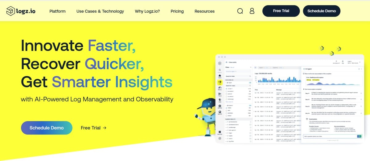 Top Logz.io alternatives