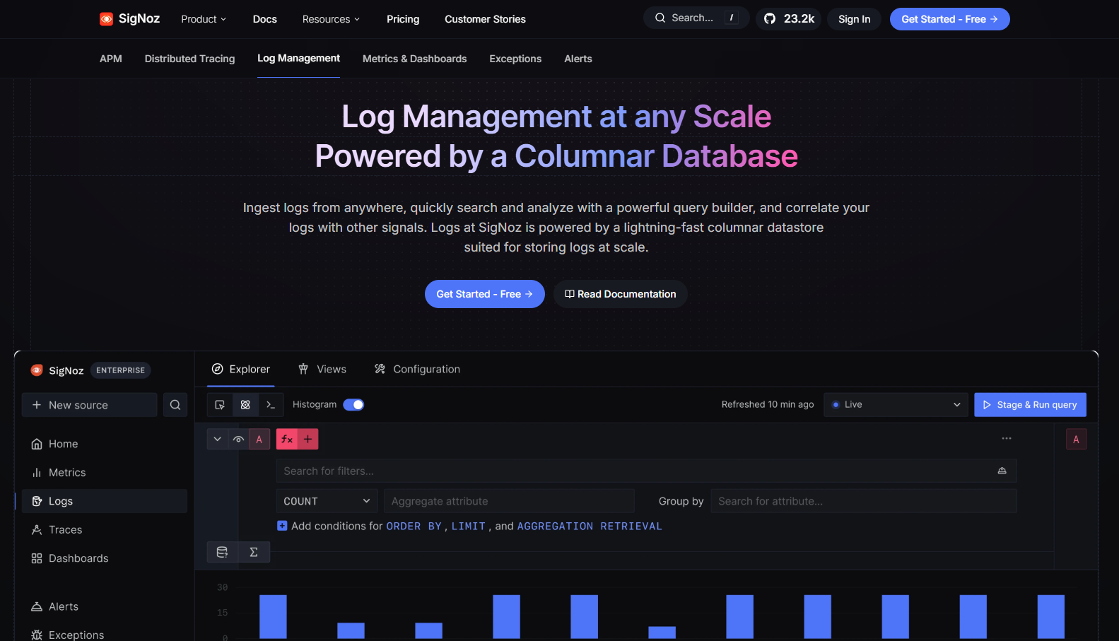 signoz-log-monitoring
