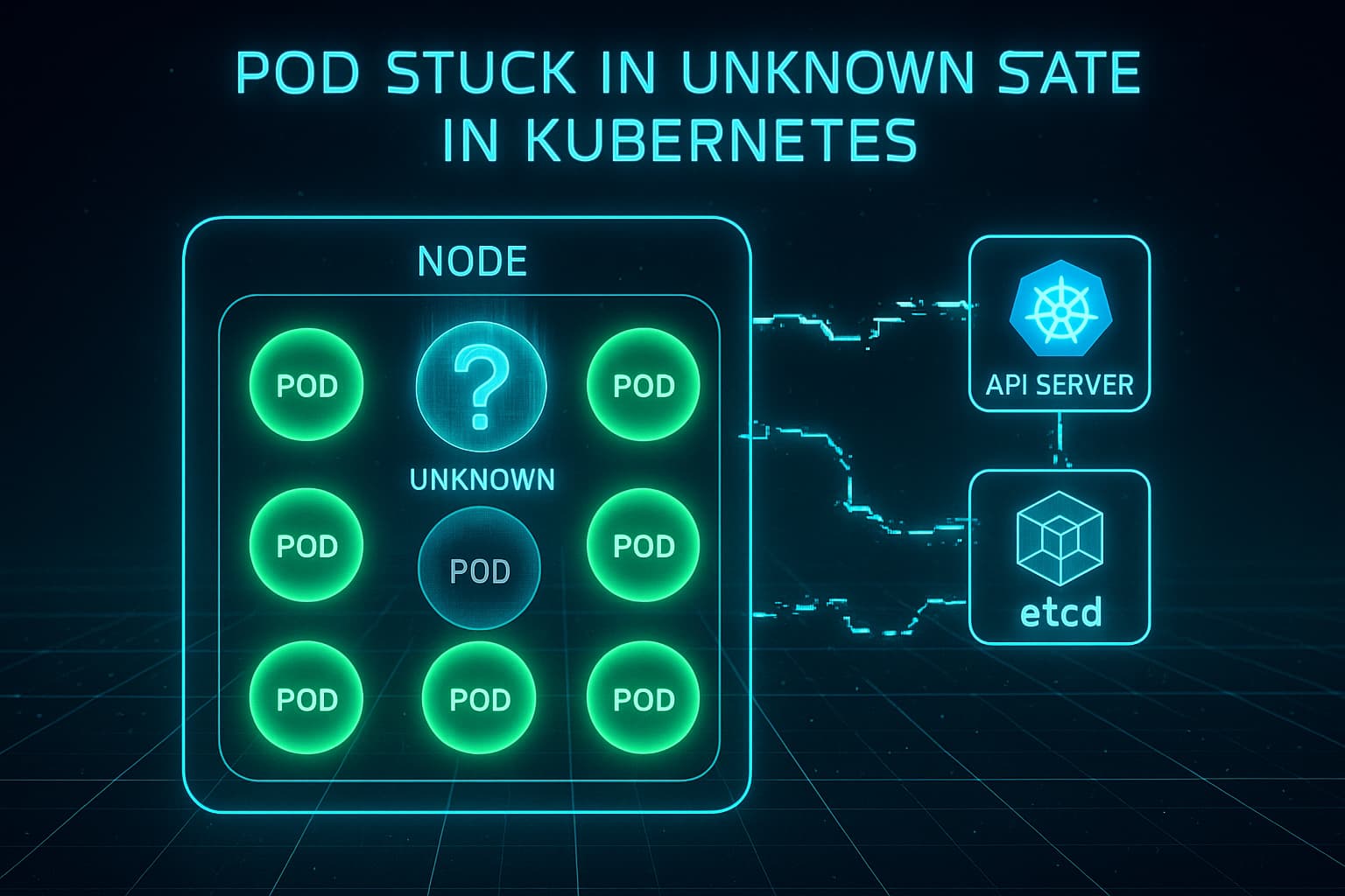 kubernetes pod unknown state