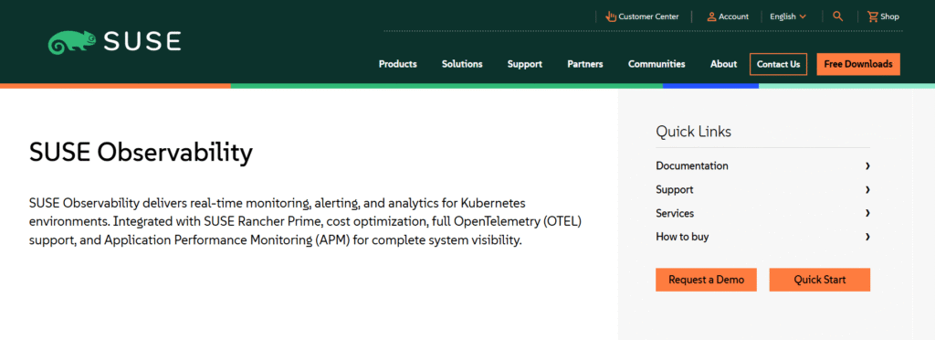 Top 8 SUSE Observability Alternatives in 2025: Pricing, Features & Best Picks 70 SUSE observability overview