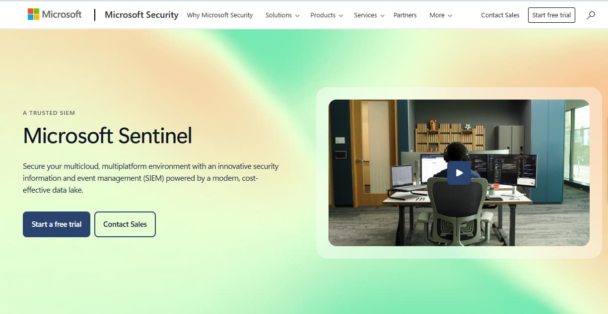 microsoft sentinel security monitoring