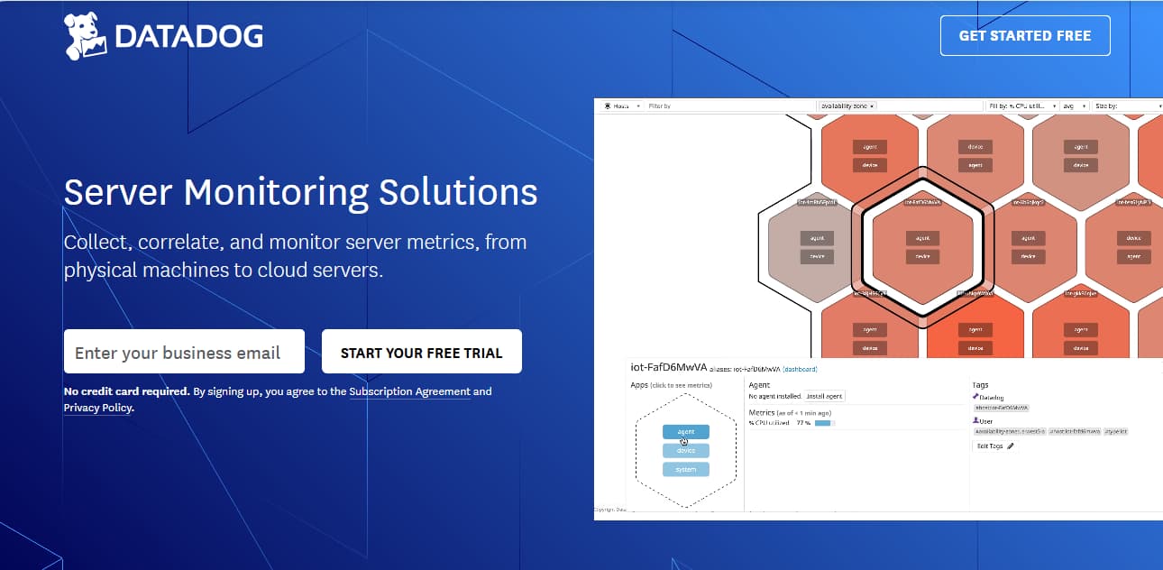 datadog server monitoring tool