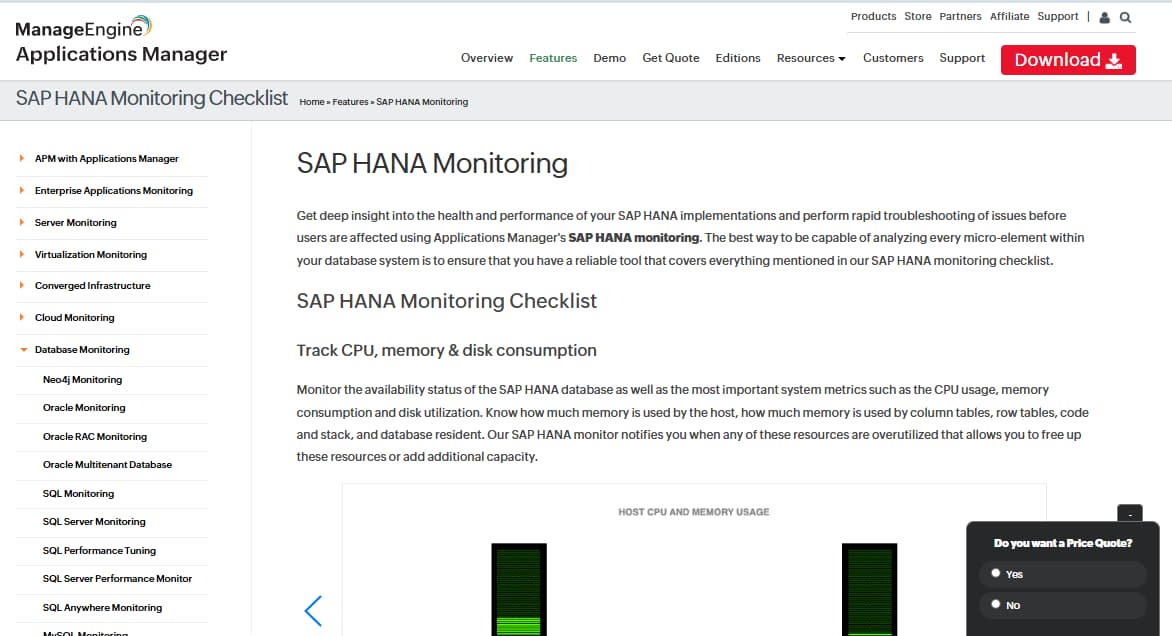 Top SAP Monitoring Tools in 2025: ABAP, HANA, Fiori, RFC & Hybrid Cloud Observability 8 manageengine-sap-monitoring