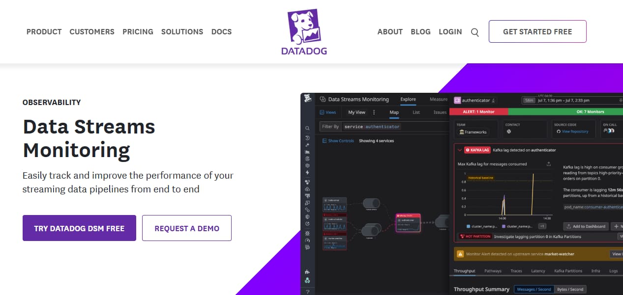 datadog rabbitmq monitoring tool