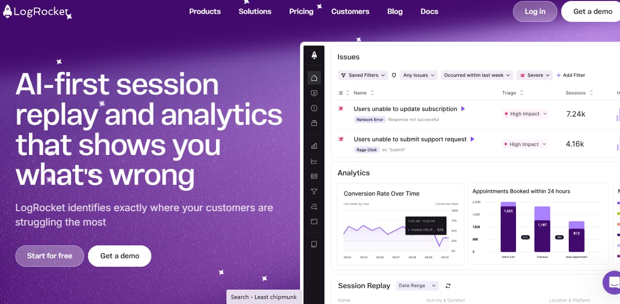 log-rocket-session-replay-monitoring-tool