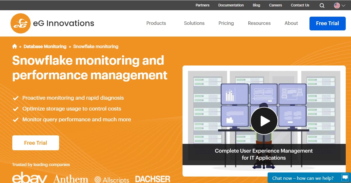 Top 9 Snowflake Monitoring Tools in 2025:  Query Tracing, Performance & Credit Usage  9 eg-enterprises-snowflake-monitoring-tool