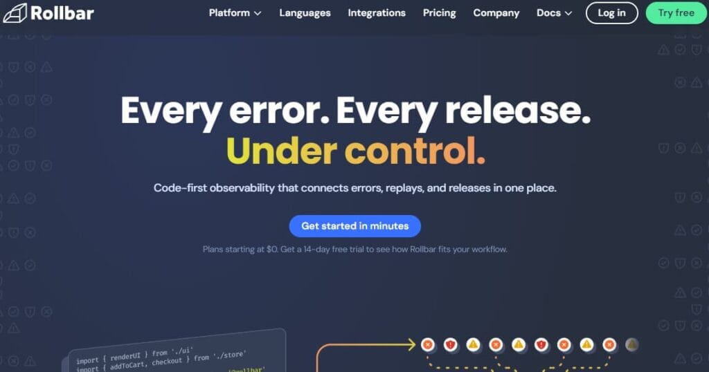 sentry alternatives for backend error tracking