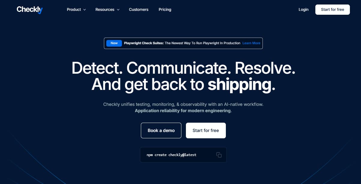 checkly alternatives