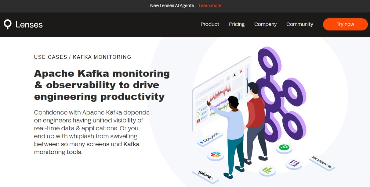 lenses kafka monitoring tool
