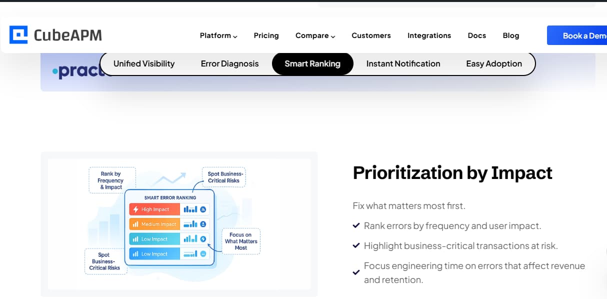 cubeapm correlates logs and traces for security monitoring