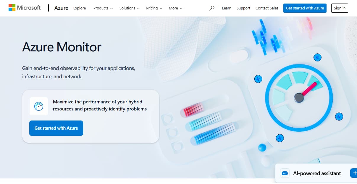 Azure Monitor as Paessler PRTG Network Monitor alternative
