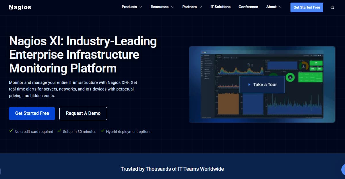 nagios xi dns monitoring tool