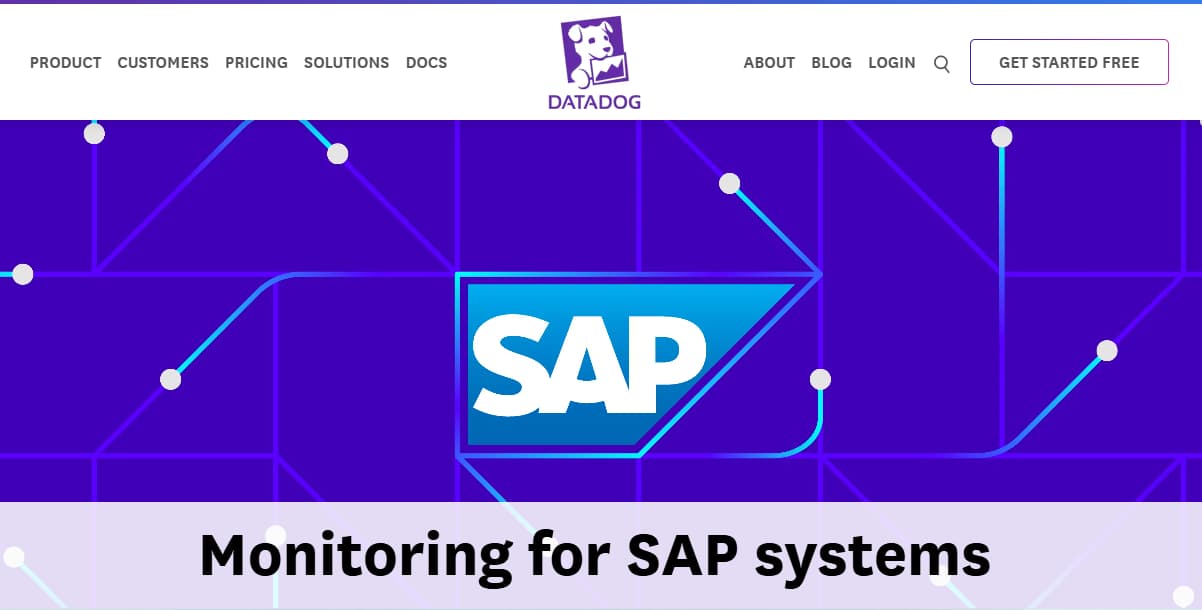 datadog SAP monitoring tool