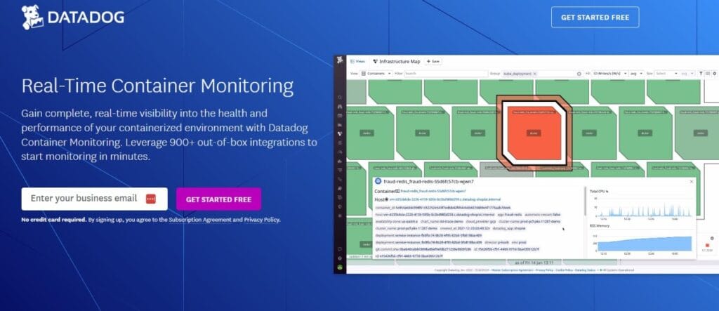 Datadog as a container monitoring tool for DevOPs