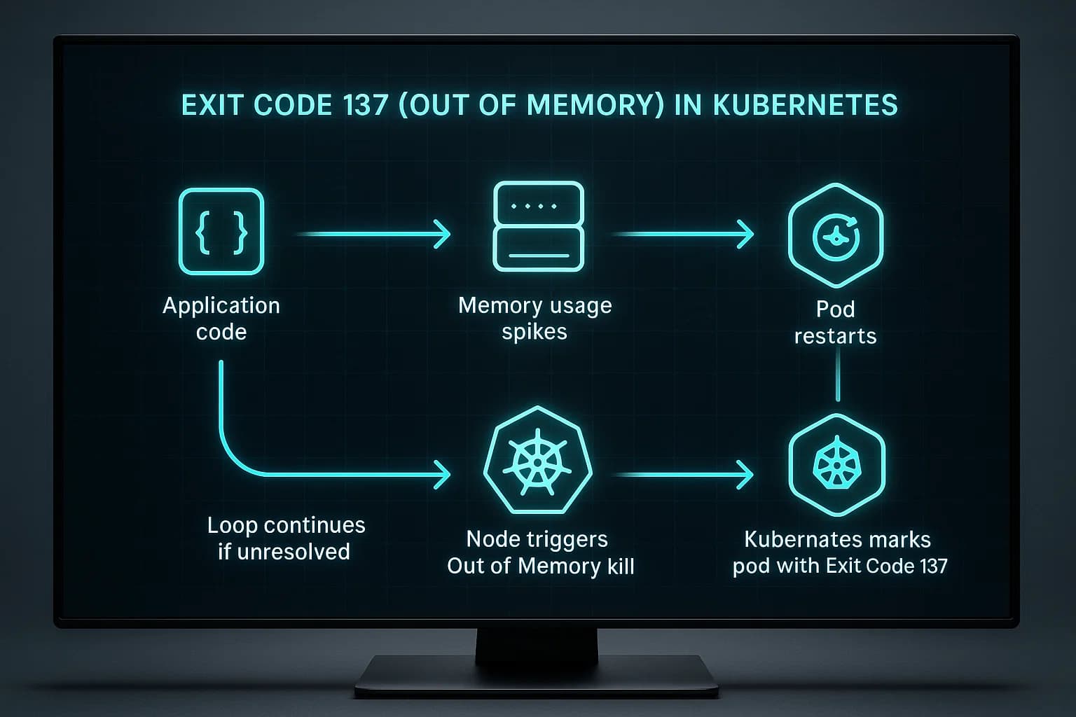 Kubernetes Exit Code 137 Out of Memory error