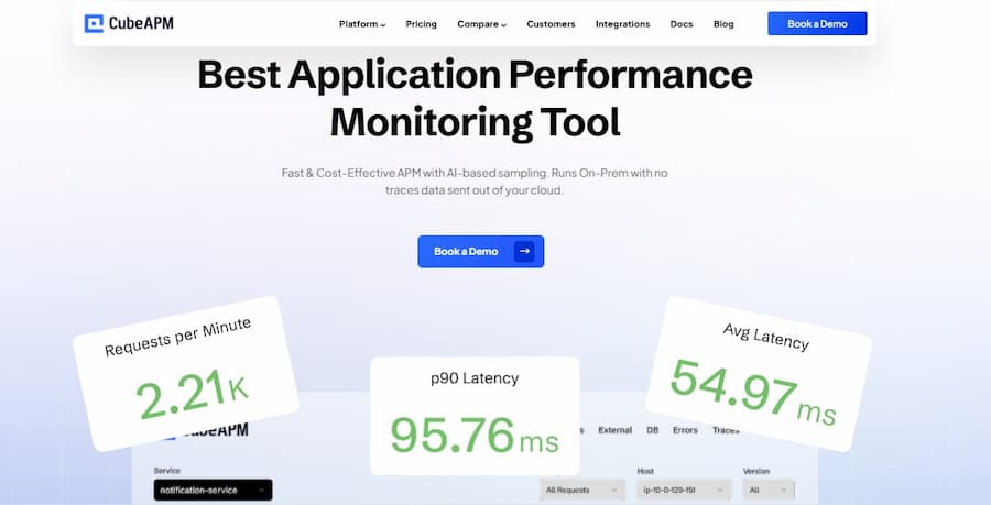 cubeapm as the best APM tool