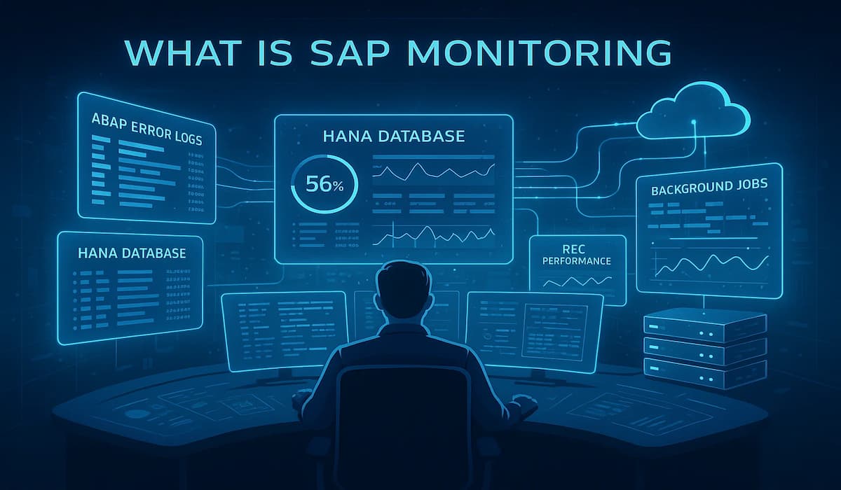 SAP monitoring explained