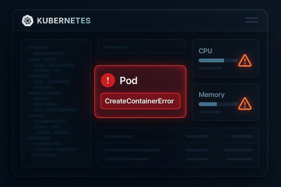 Kubernetes CreateContainerError