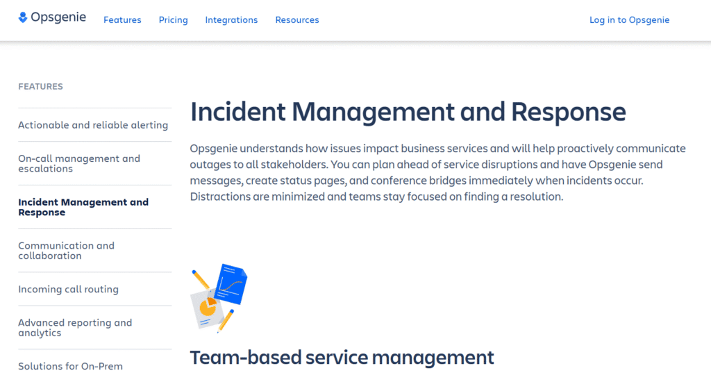 Opsgenie as an incident management tool