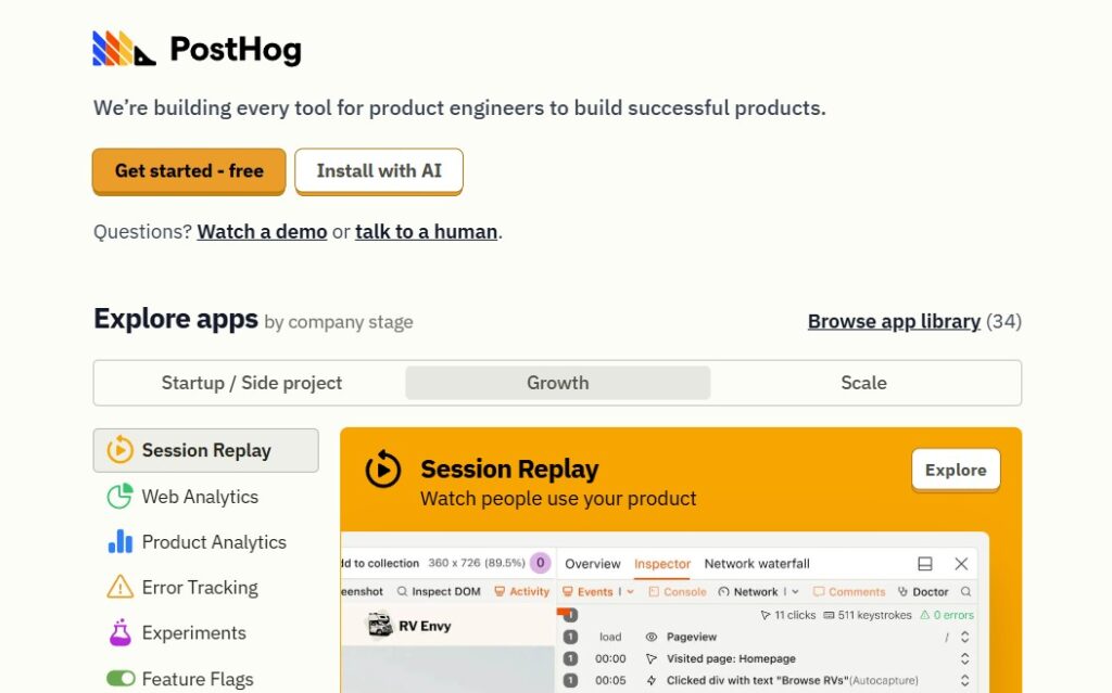 Top 7 LogRocket Alternatives in 2025: Best Tools for Session Replay, Error Tracking & Full-Stack Observability 8 PostHog as a LogRocket alternative