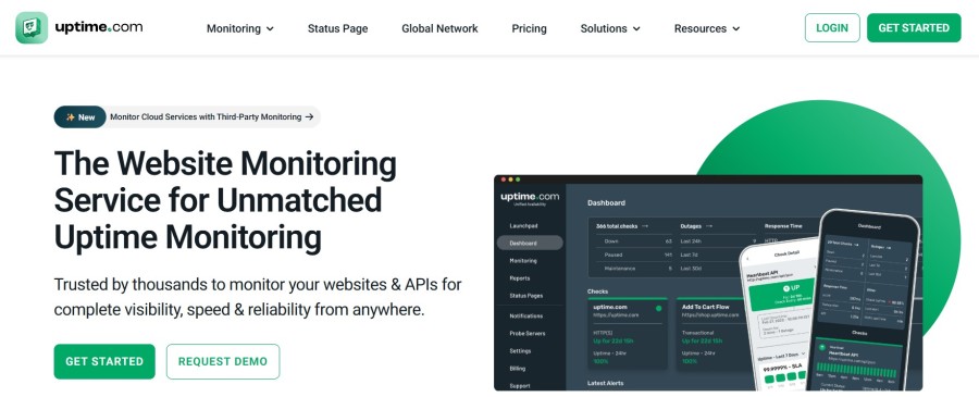 Uptime.com as a Pingdom alternative