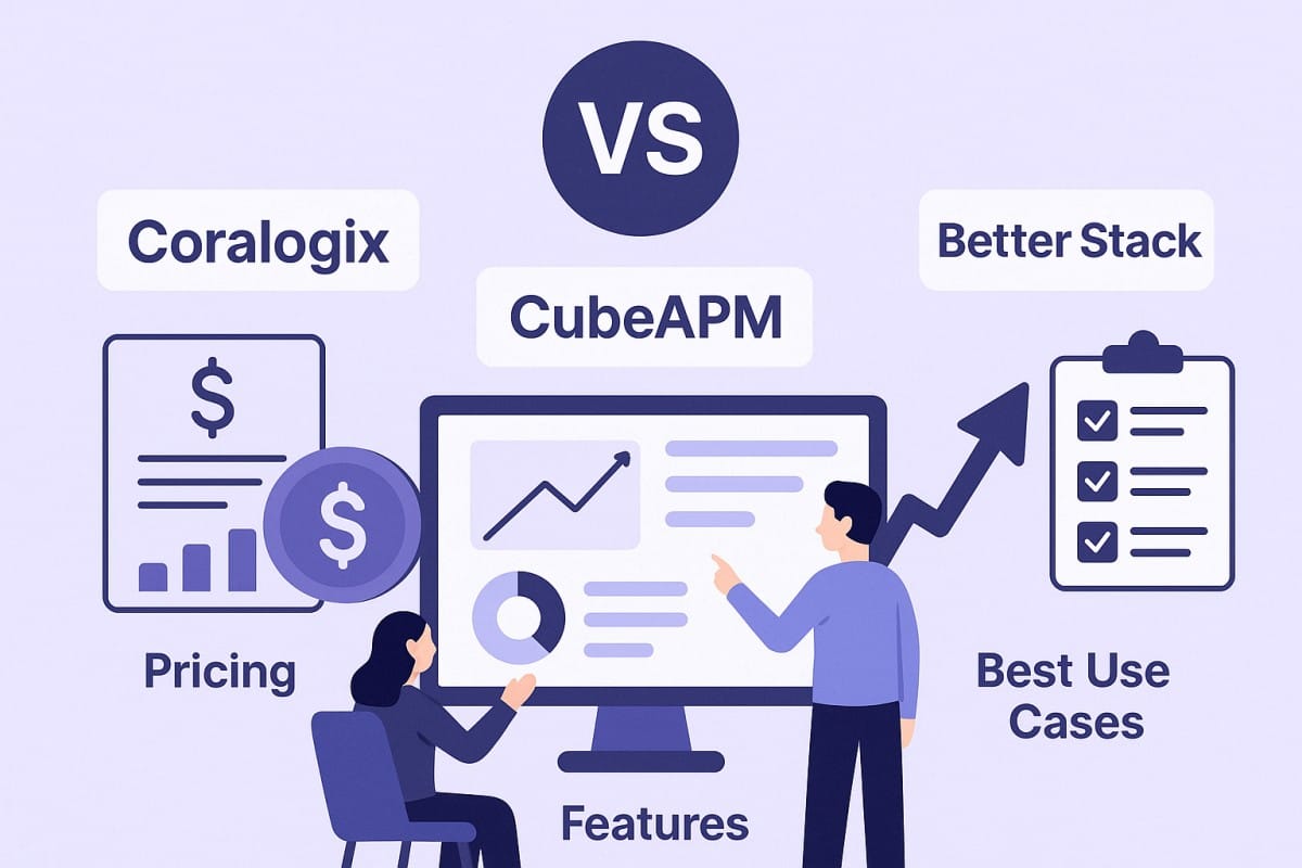 Coralogix vs Better Stack vs CubeAPM Comparison