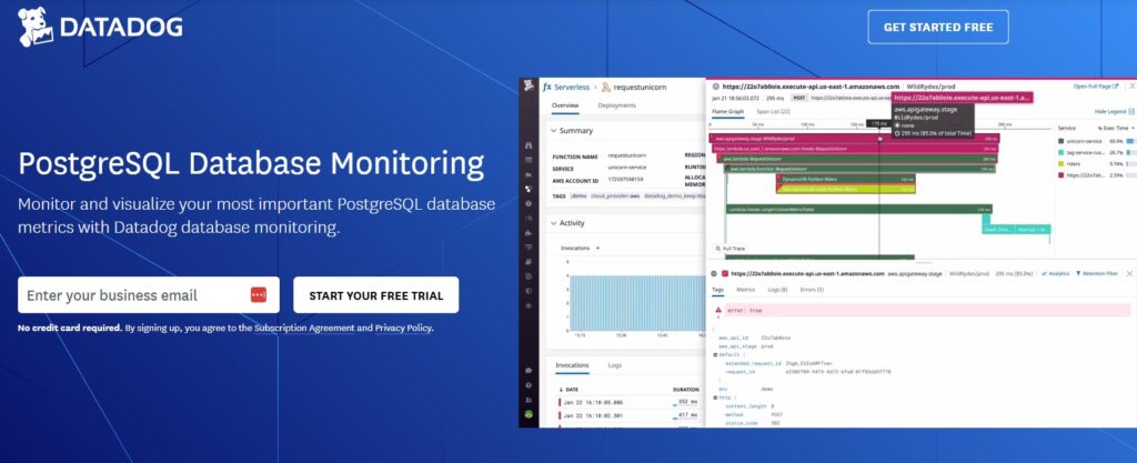 10 Best PostgreSQL Monitoring Tools in 2025 for Performance & Observability 4 PostgreSQL monitoring by Datadog