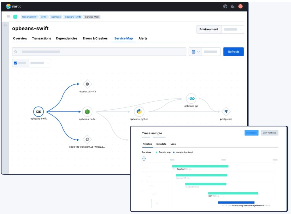 React Application Monitoring by Elastic APM