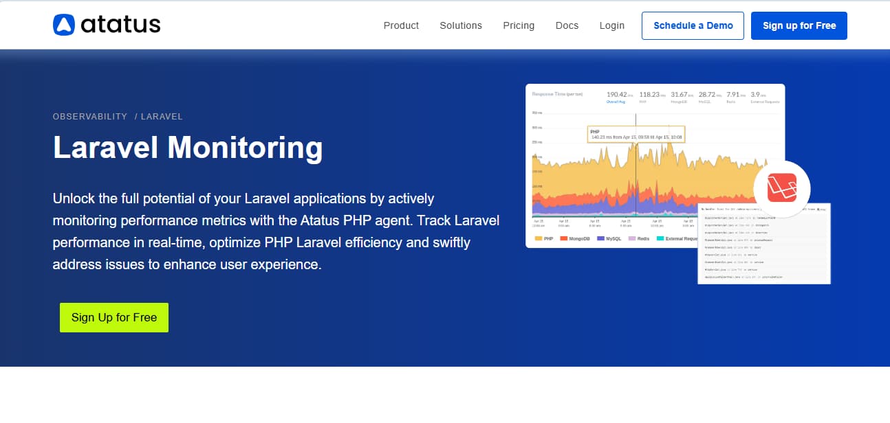 atatus-laravel-monitoring-tool
