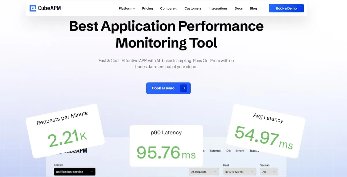 cubeapm as the best net data alternative