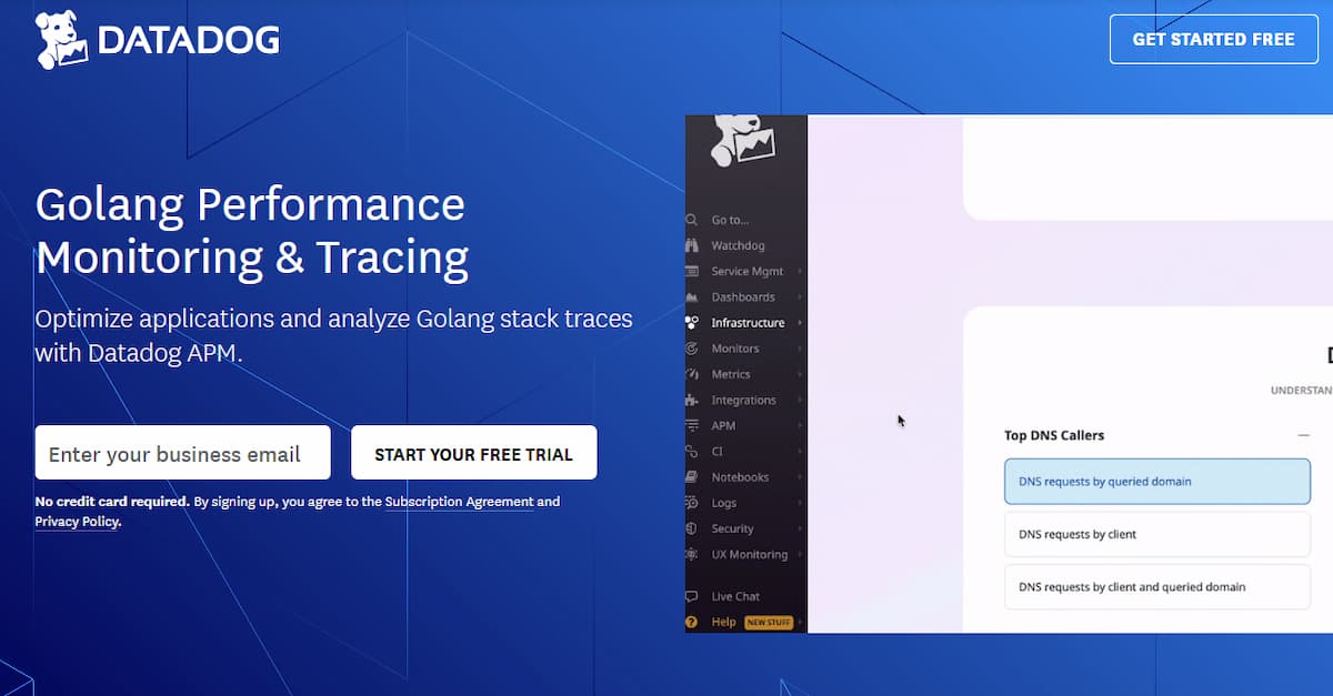 cubeapm as the best go monitoring tool