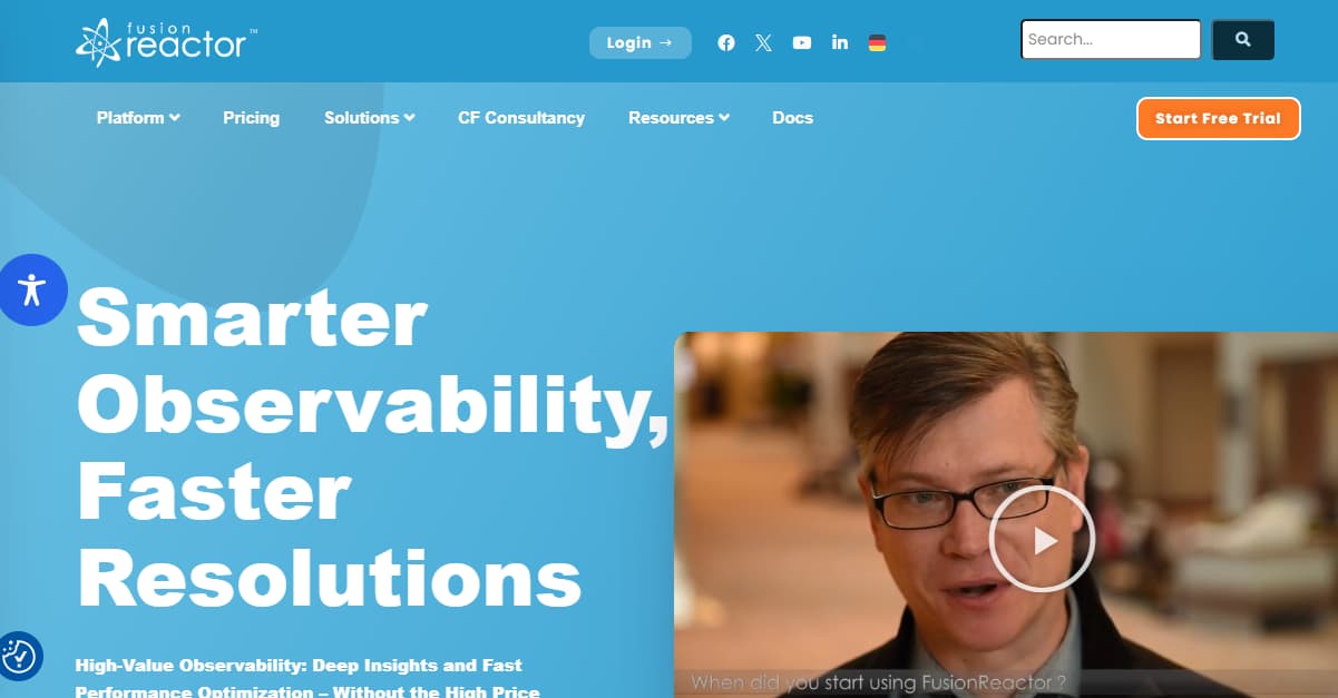 fusionreactor spring boot apm tool