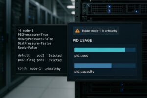 kubernetes pid pressure error