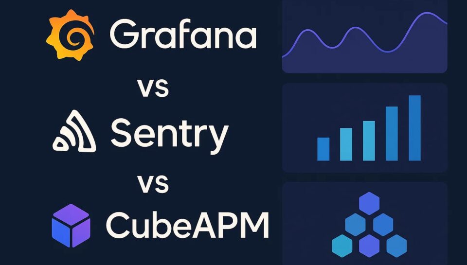 overviewing grafana vs sentry vs cubeapm grafana vs sentry vs cubeapm