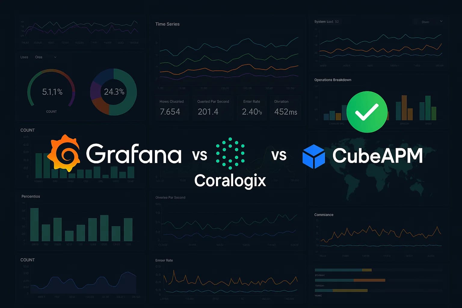 grafana vs coralogix vs cubeapm