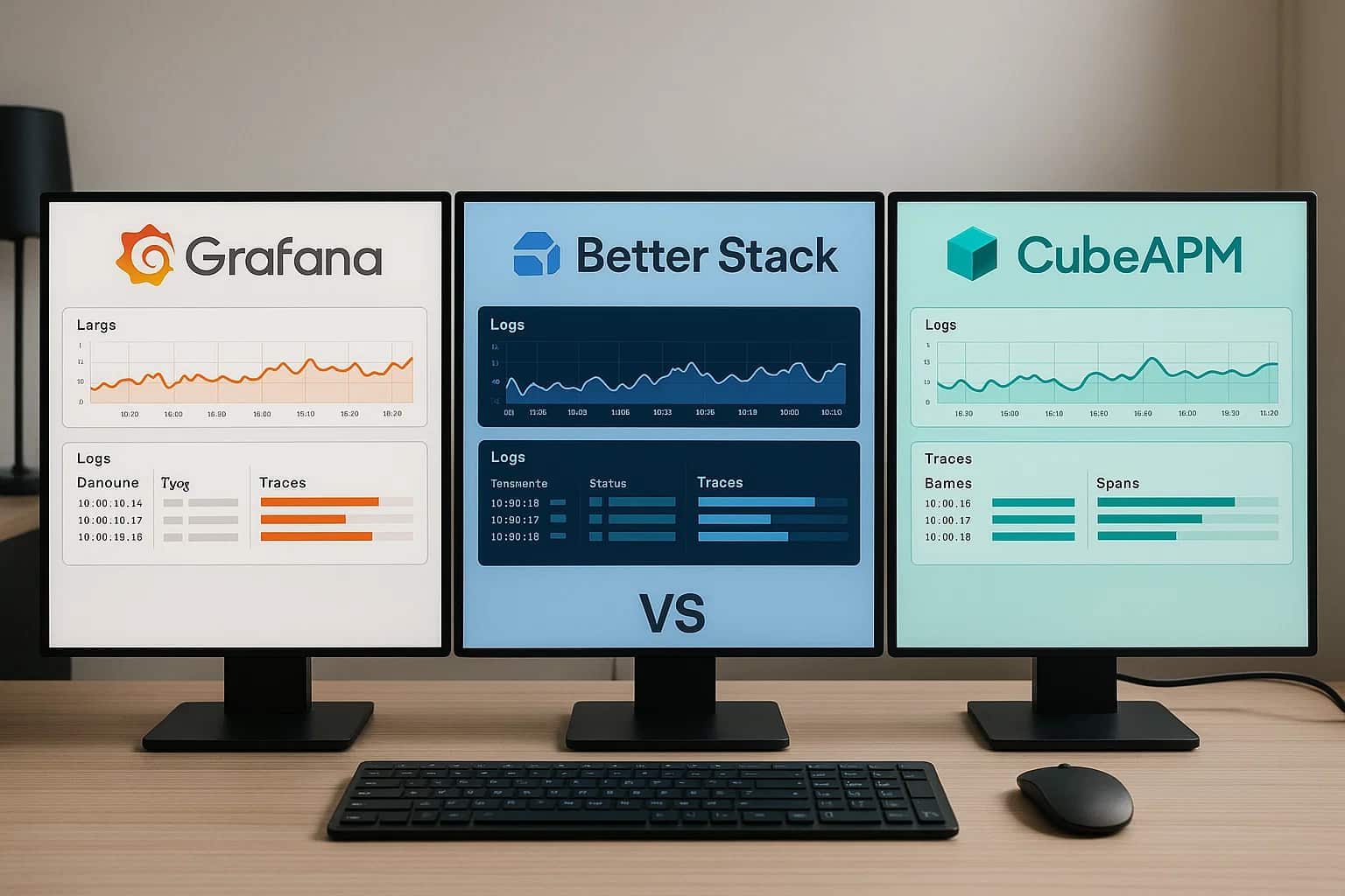 grafana vs better stack vs cubeapm