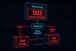 Kubernetes Service 503 error